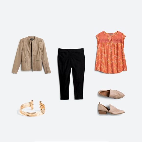 Daniel Rainn Taravel Crotchet Detail Knit Top Coral 2X STITCH FIX‎ NWT - Picture 5 of 8